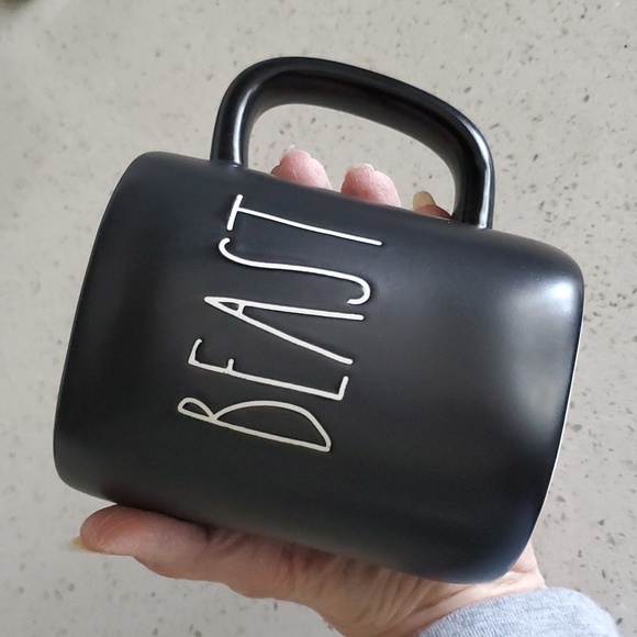 Rae Dunn BEAST Mug by Magenta Artisan Collection BLACK - Picture 6 of 7